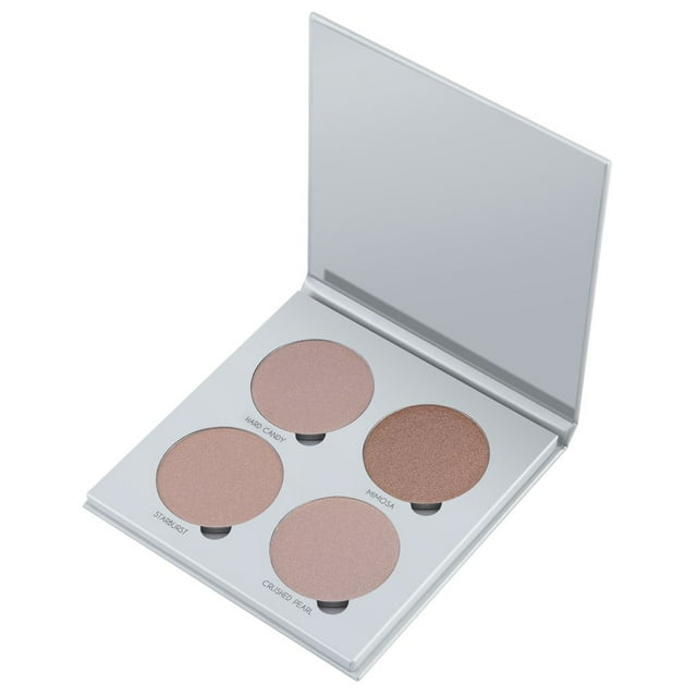 Clearance Sale 4 Color Shades Women Face Highlight Blush Powder Bronzing Powder Palette Long Lasting Beauty Makeup Highlight