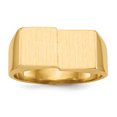 thumbnail image 1 of 14K Yellow Gold Men's Signet Ring, 1 of 5