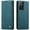 Blue, variant on QLTYPRI Case for Samsung Galaxy S20 FE 5G, Vintage PU Leather Wallet Case Card Slot Kickstand Magnetic Closure Shockproof Flip Folio Cover for Samsung Galaxy S20 FE 5G - Wine Red