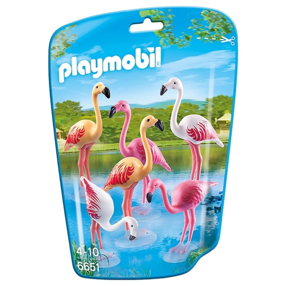 Rebaño de Flamingos Playmobil