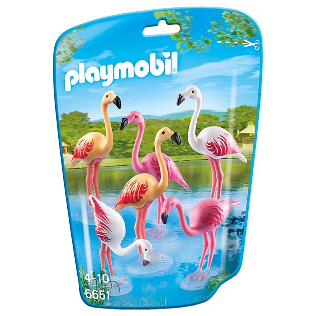 Rebaño de Flamingos Playmobil