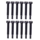 thumbnail image 2 of 24 Tornillos de Color Dorado Negro Piezas Pieza de Repuestos para, 2 of 9