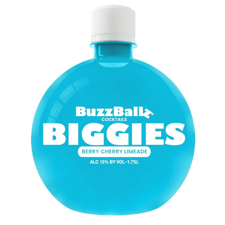 BuzzBallz Berry Cherry Limeade 1.75L Can Ready-to-Drink Cocktail