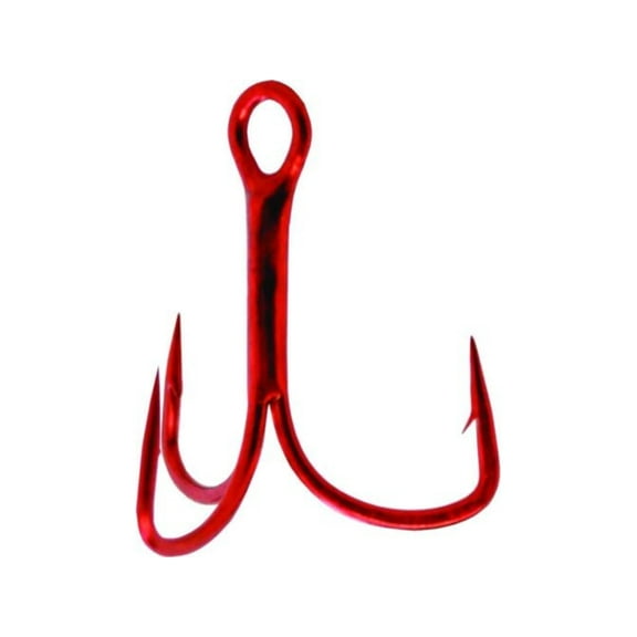 Gamakatsu Treble Hook Extra Wide Gap (EWG) - Red