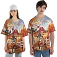 thumbnail image 4 of Thanksgiving Devon Rex Pilgrim Grateful, Thankful, Blessed Fall Welcome All Over Print 3D Baseball Shirt Cat Lover Kitten Owner Gifts Softball Sport - 00021, 4 of 6