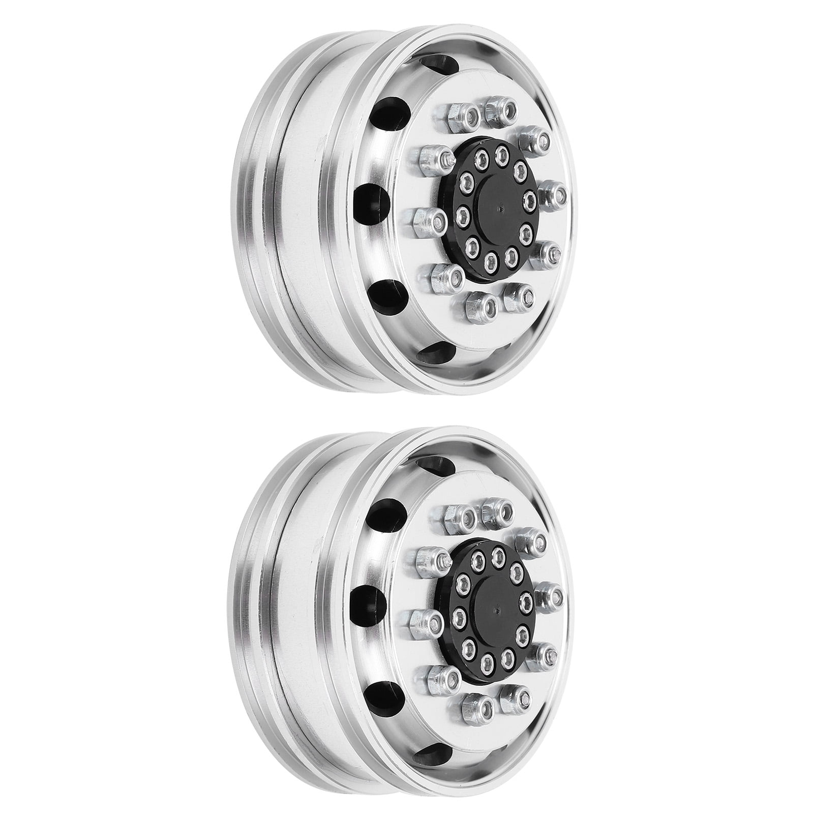 RC Car Alloy Front Tractor Wheel Rims, Super Strong Front Tractor Wheel