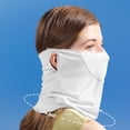 thumbnail image 3 of Mascarilla Transpirable Hugo Polaina de Cuello Secado Blanco, 3 of 9