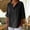 Black, variant on Trendy Business Polo Shirts Plus Size Linen Shirt Oxford Shirts Flowy Tops for Women Women's Linen Blouses Women's Tops, Tees & Blouses Linen Tops Women Cotton Linen Short Sleeve Shirt