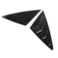 thumbnail image 5 of Black Rear Side Vent Quarter Window Louver Shutter Cover Trim for Seal / ATTO 4, 5 of 5