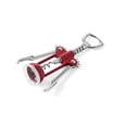 thumbnail image 1 of Red Wine Winged Stainless Steel Corkscrew, 1 of 6