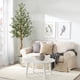 thumbnail image 3 of QinaQin Árbol de olivo artificial alto de 4/5/6 pies, planta de seda en maceta con tronco de madera y frutos realistas para decoración interior del hogar u oficina, 3 of 6