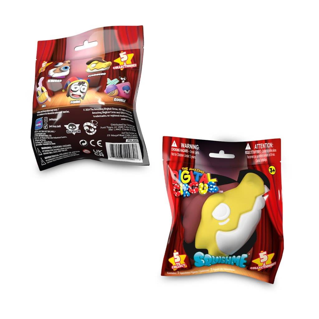 The Amazing Digital Circus Squishme Squishies Mystery Pack