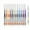 Multicolor, variant on Under $1 Office Supplies 12 Pieces Rolling Pens 0.5 Mm Japanese Fast Drying Fine Point Pens Liquid Ink Glossy Writing for Office Supplies