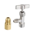 thumbnail image 4 of Valve de Robinet Auto-Scellante, Outil de Robinet de Réfrigérant Largement Compatible Filetage Précis pour Camion, 4 of 8