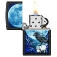 thumbnail image 6 of Moonlight Crow Design Blacklight Black Matte Pocket Lighter, 6 of 7