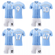 thumbnail image 3 of 2023 - 2024 raqueta de fútbol del granero local del Manchester City número 9 Haaland de bruyne 17, 3 of 5