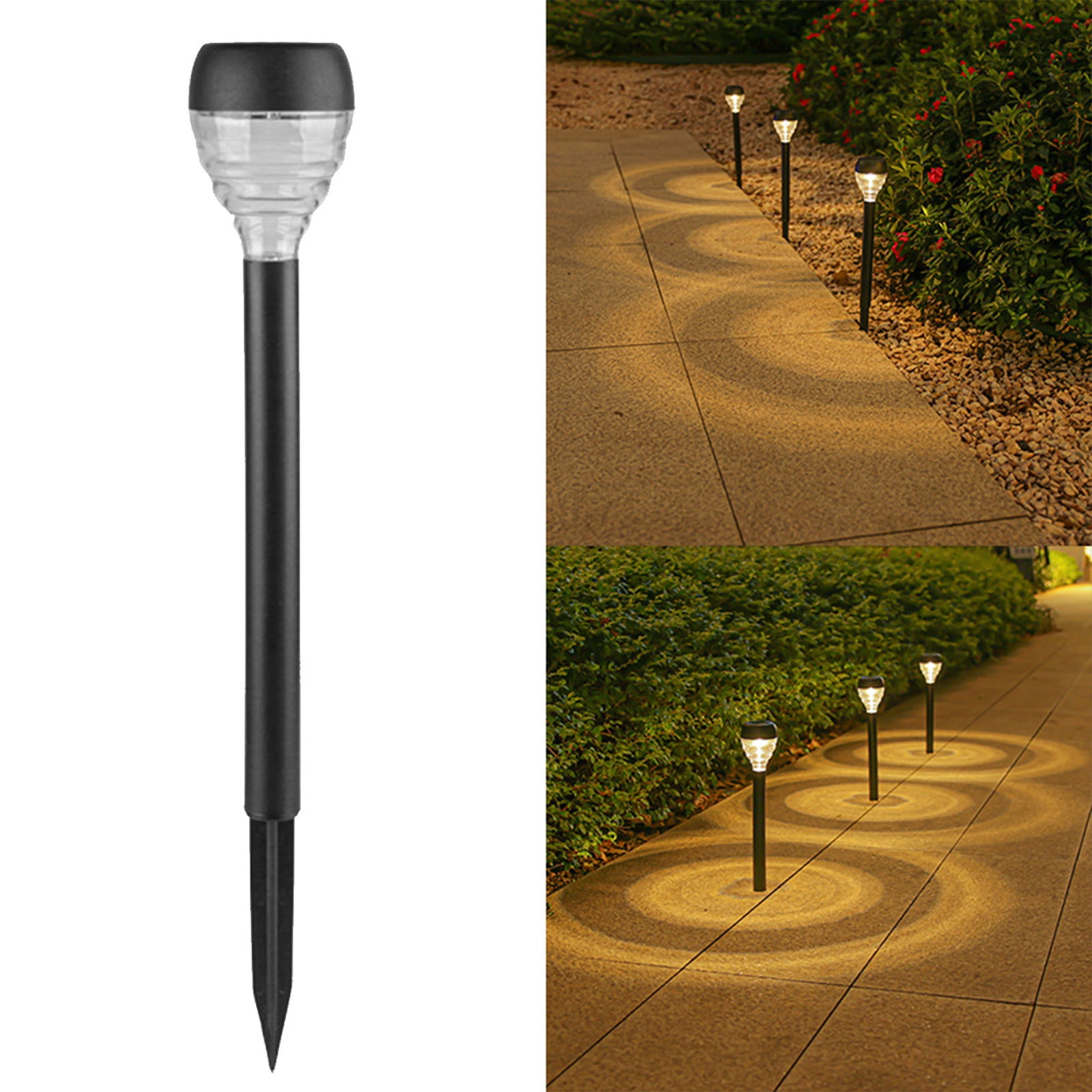 Solar Garden Lights 10 Pack under $5! Kadlawus Solar Garden Lights Outdoor, 10 Pack Solar Powered LED Pathway Lights, Waterproof Solar Stake Lights for Yard Patio Walkway