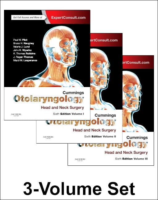 Cummings Otolaryngology : Head And Neck Surgery, 3-Volume Set (Edition ...