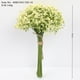 thumbnail image 4 of Xiao Hua Ramo de flores artificiales de Gypsophila blanca, 16 unidades, tacto real, para bodas, fiestas, decoración del hogar., 4 of 4