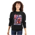 thumbnail image 3 of Street Fighter M Bison Self Made Unisex Plus Size Sweatshirt Brisco Brands 4X, 3 of 5