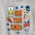 thumbnail image 3 of Zootopia 2 - Judy And Nick On The Case - Youth Crew Fleece Sweatshirt, 3 of 5