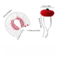 thumbnail image 2 of Bookk Hamster Hat Mini Party Hat Suitable For Small Animals Cute Handmade Knitted Beret Small And Adorable Perfect For Such As Bearded Pigs, 2 of 3