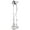 Silver, variant on SALAV® GS45-DJ Professional Series Dual Bar Garment Steamer with Foot Pedals, Silver