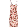 thumbnail image 4 of Hot red chili pepper pattern with white background Sleeveless Dress long dresses for women women formal occasion dresses, 4 of 5