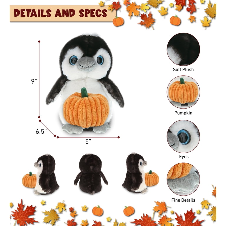 FEIEQILAI Halloween Peluche Zucca Zucca Peluche Giocattolo Bambola di Zucca ripiena Cuscino in Peluche Morbido Peluche Halloween Pupazzo Di Pezza Decorativi di Halloween Zucca Carina