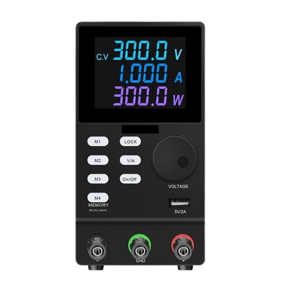 Laboratory DC Power Supply Adjustable Digital Bench Source Switching Voltage Stabilizer Memory Function