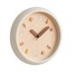 thumbnail image 4 of Reloj de pared con movimiento silencioso, redondo, ideal para estudio, hogar y sala de estar. albaricoque, 4 of 9