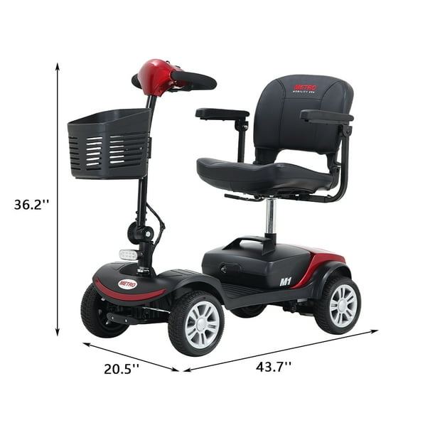 Motorized Electric Carts, 43.7'' X 20.5'' X 36.2'' Compact Motorized