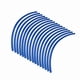 thumbnail image 5 of Cinta adhesiva reflectante universal para ruedas de coche y motocicleta, 6 colores, azul, 5 of 14