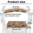thumbnail image 6 of HELLHERO Walker Covers Sun & Dust Protector Seat & Backrest Cover Set Sunflower Breathable Cover Only for Seniors, 6 of 7