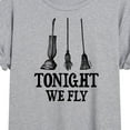 thumbnail image 3 of Hocus Pocus - Tonight We Fly - Women's Oversized T-Shirt, 3 of 5