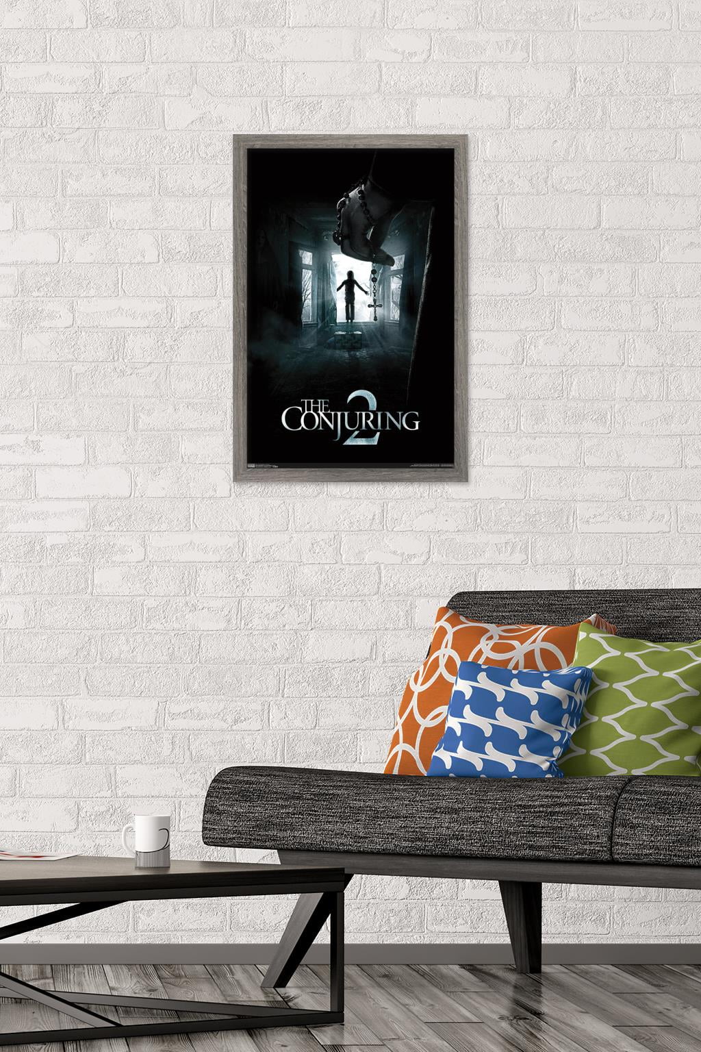 The Conjuring 2 - One Sheet Wall Poster, 14.725" x 22.375", Framed