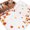Orange, variant on Orange Leaves Fall Round Rug 3ft Washable Circle Entryway Rugs Non Slip Thanksgiving Maple Leaves Branches Area Rug Indoor Floor Carpet for Bedroom Kitchen Living Room Home Office Dining Room Nursery