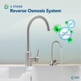 thumbnail image 4 of Kind Water 6-Stage Reverse Osmosis Drinking Water System with Brushed Nickel Faucet, 4 of 9
