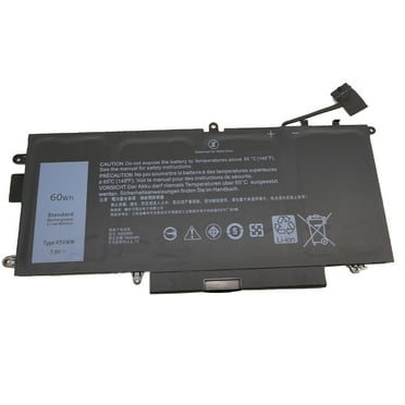 Emery TECH K5XWW Battery for Dell Latitude 5289 7389 7390 2-in-1 Latitude E5289 L3180 60Wh