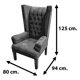 thumbnail image 2 of Sillon Rivoli Diseños OIKO chocolate Tapizado en tela, 2 of 2
