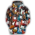 thumbnail image 3 of Sudadera con capucha y estampado 3D de guitarra y piano para hombre, sudadera de manga larga con patrón de instrumento musical, abrigo con capucha de calle, ropa para hombre, 3 of 5