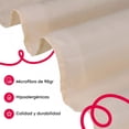 thumbnail image 4 of Juego De Sábanas Individual Microfibra Ultra Suave Premium Crema, 4 of 5