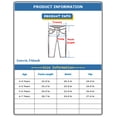 thumbnail image 3 of KIDSCOOL SPACE Little Girls Jeans,Elastic Band Inside Embroidered Ripped Stretchy Soft Denim Slim Pants,4-5 Years, 3 of 6