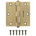 thumbnail image 3 of 9BR7025-003 3-1/2" SQR Standard Hinge - Polished Chrome, 3 of 7