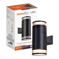 thumbnail image 3 of Lámpara de Pared Arbotante LED TECNOLITE Exterior Luz Cálida Negro, 3 of 5