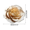 thumbnail image 2 of PEONAVET Bedroom Rug 40x40cm Shaped Flower Diatom Pulp Carpet with QuickDrying and AntiSlip Features, 2 of 4