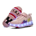 thumbnail image 3 of Emog Nouvelles Chaussures heloo Chaussures de Patinage à Quatre Roues Chaussures pour Garçons Chaussures pour Enfants avec Roues Chaussures de Patinage pour Filles, 3 of 6