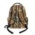 thumbnail image 3 of FKELYI Leaf Leopard Print 17 Inch School Backpacks Spacious Kids Backpack Lightweight School Bookbag for Boys Girls Casual Daypack Schoolbag Rucksack, 3 of 7