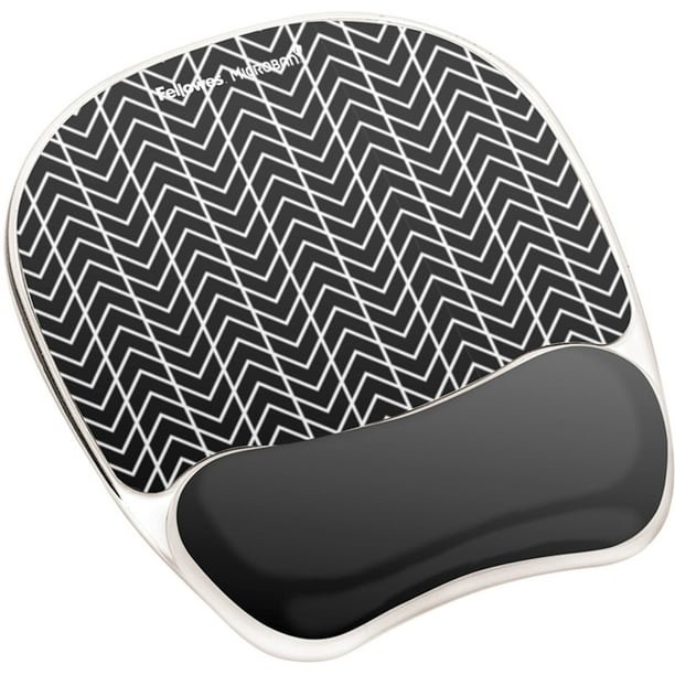 Fellowes, FEL9549901, PlushTouch Microban Mouse Pad Wrist Rest, 1