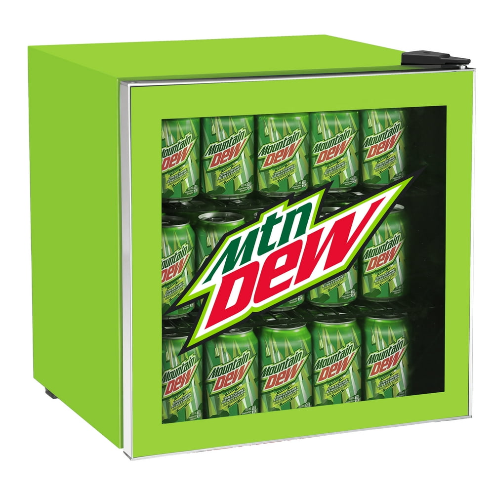 Mountain Dew, 1.8 Cu. Ft. Glass Door Compact Fridge MIS170MD, Green